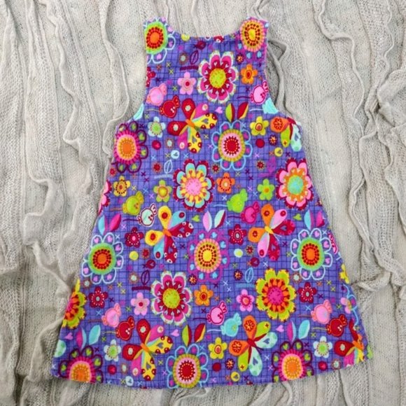Handmade Girls Jumper Dress - Picture 2 of 5